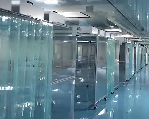 14套百级洁净棚完工展示 14套百级洁净棚完工展示