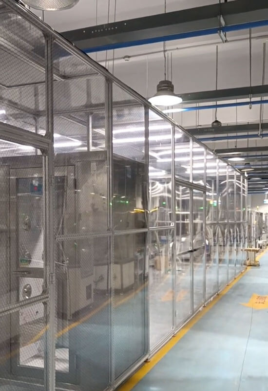 武汉TCL华星千级洁净棚完工交付