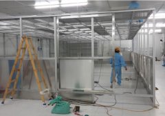 钢化玻璃无尘棚FFU风速多少