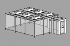 万级无尘棚层流系统设计要求，万级无尘棚换气