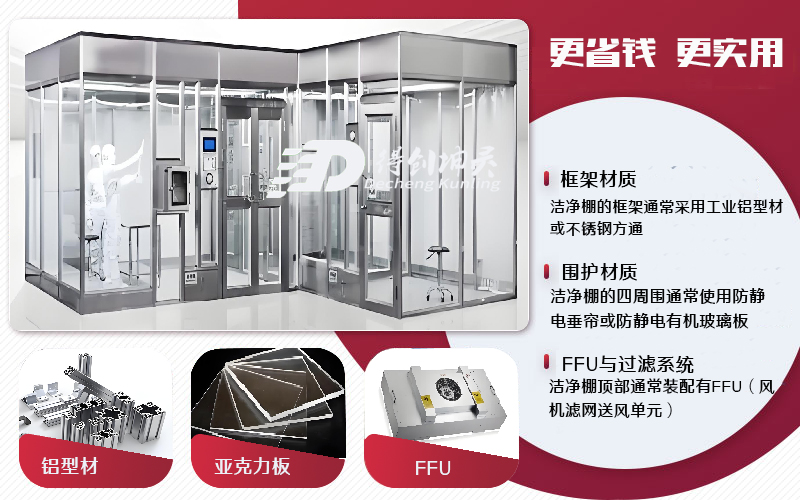 不锈钢洁净棚